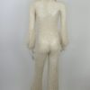 70's Hand Crochet Cotton Jumpsuit - Image 2