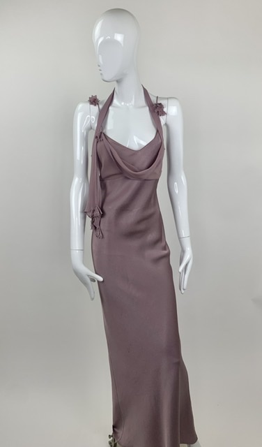 John Galliano 90's Lilac Slip Dress - Rellik
