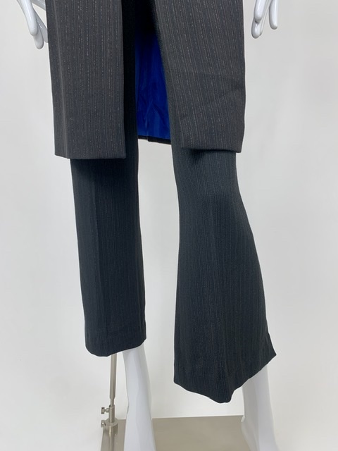 Owen Gaster 90's Trouser Suit With Zipped Slashes - Rellik