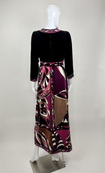 1960's Emilio Pucci Butterfly Printed Dress